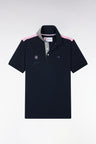Polo manches courtes XV de France marine coupe droite