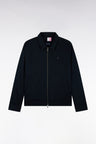 Blouson en coton stretch bleu marine