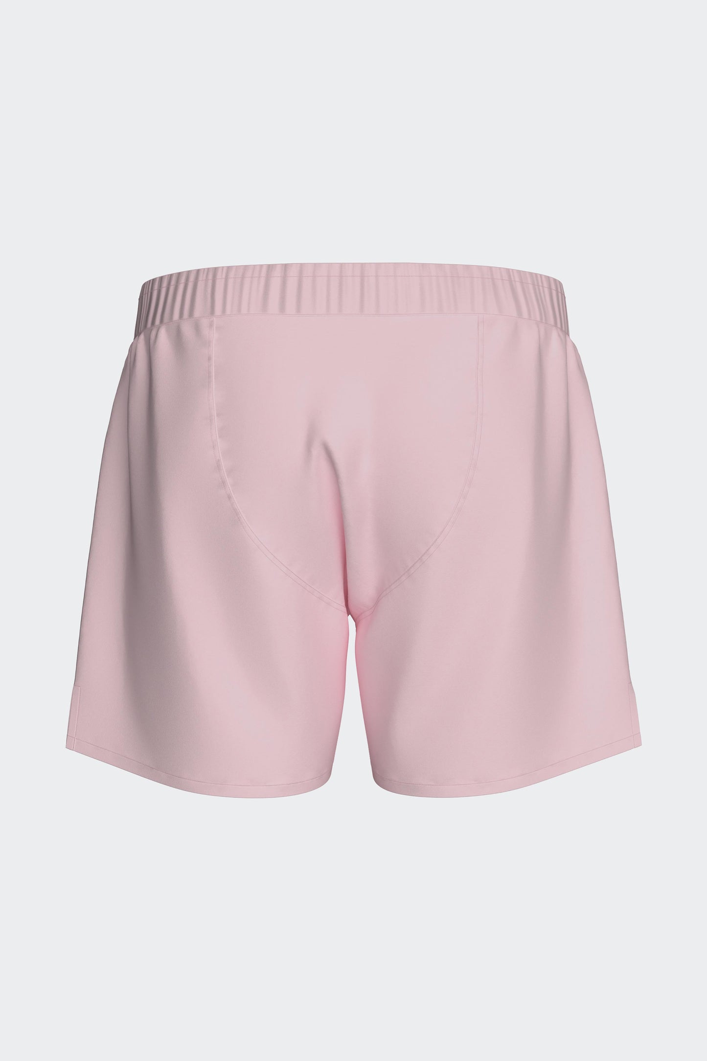 Caleçon en popeline de coton rose