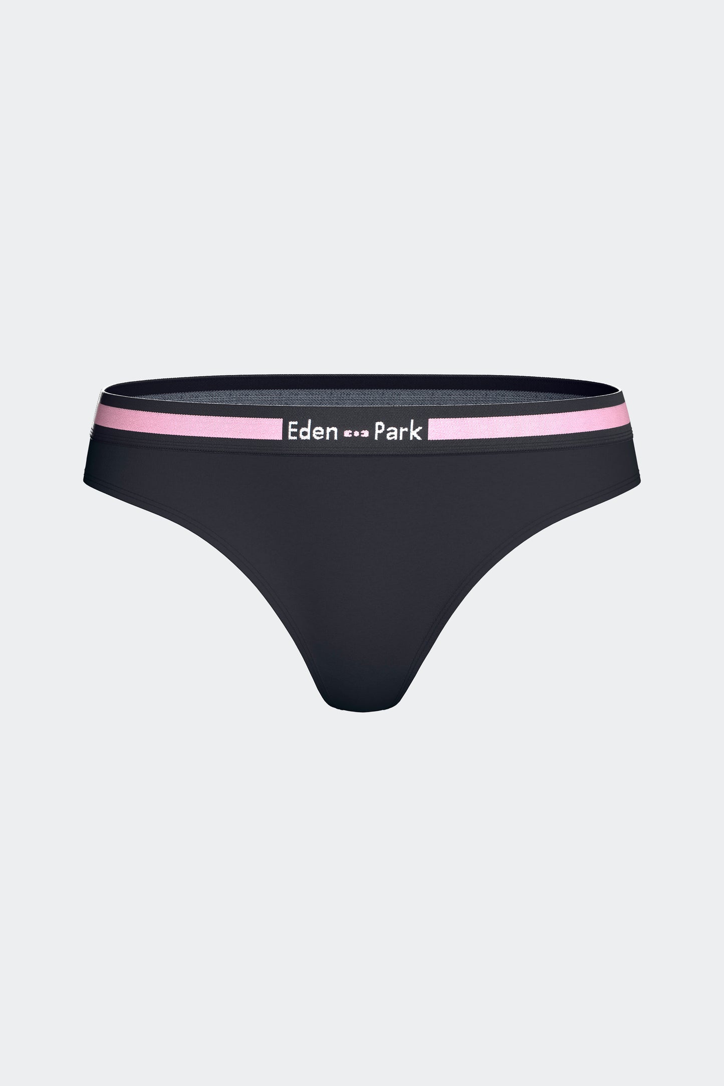Tanga uni en coton stretch marine