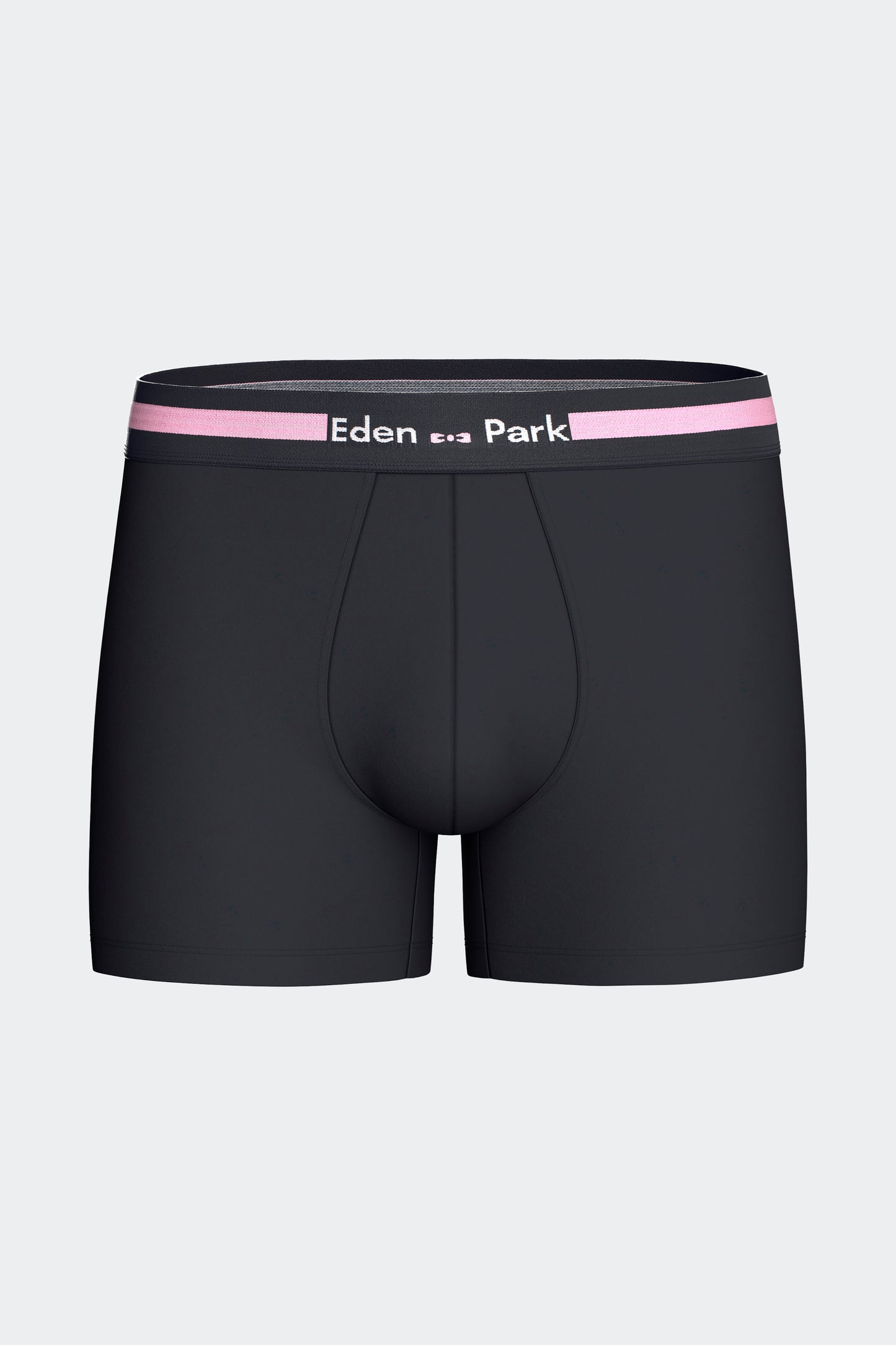 Lot de 2 boxers en jersey de coton stretch marine et rose