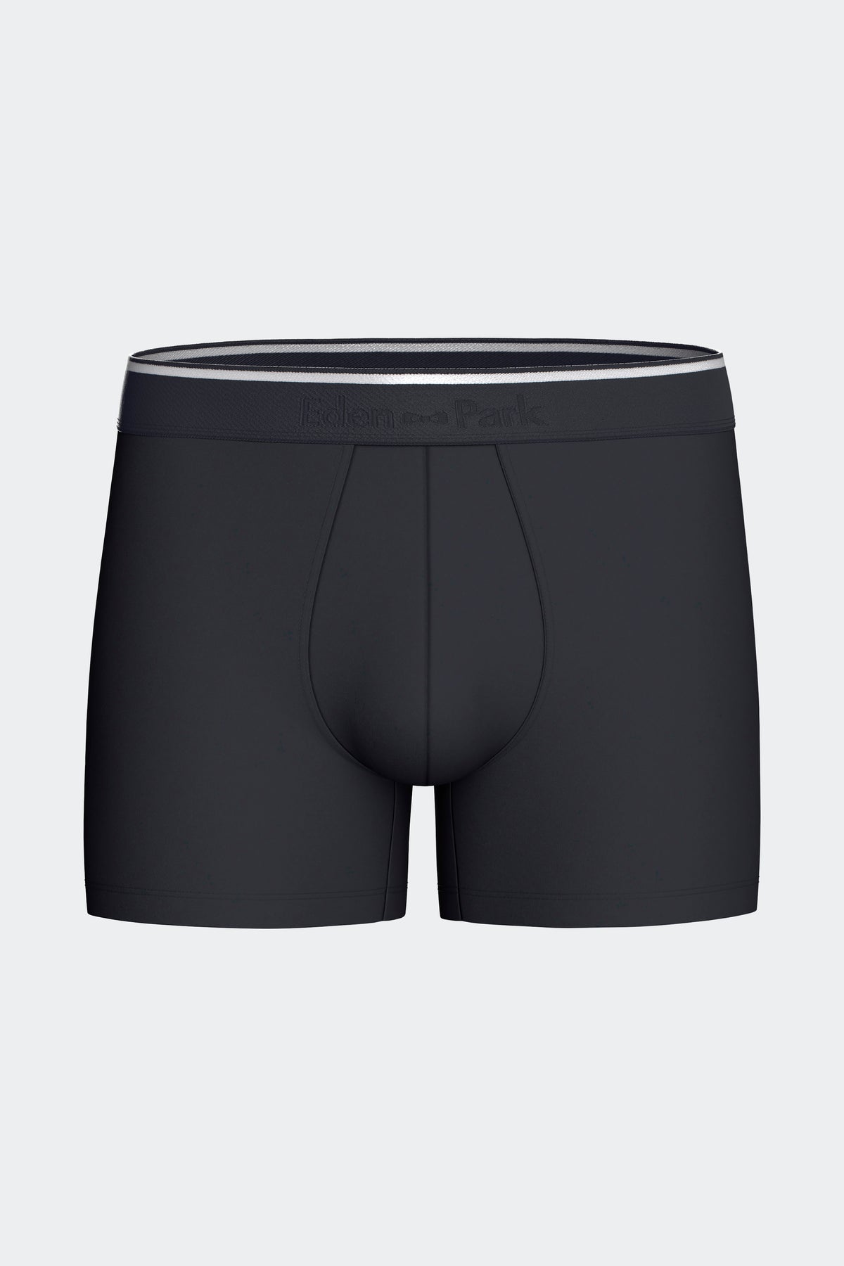 Lot de 2 boxers en jersey de coton stretch unis et imprimés vert