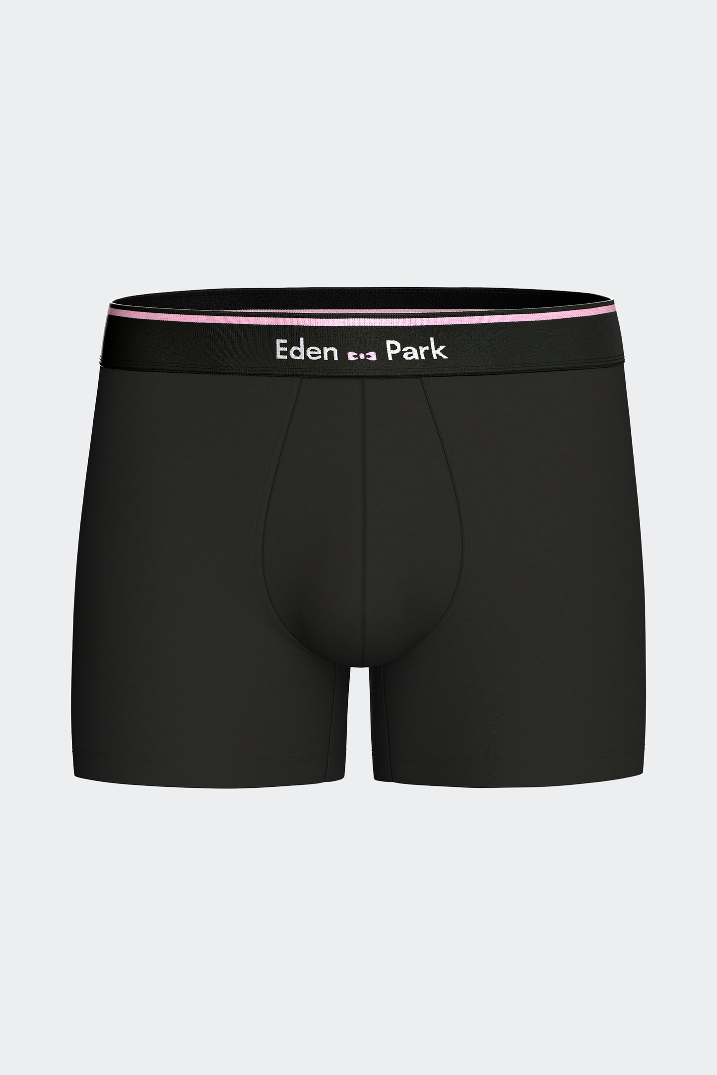Lot de 2 boxers en jersey de coton stretch unis marine et noir