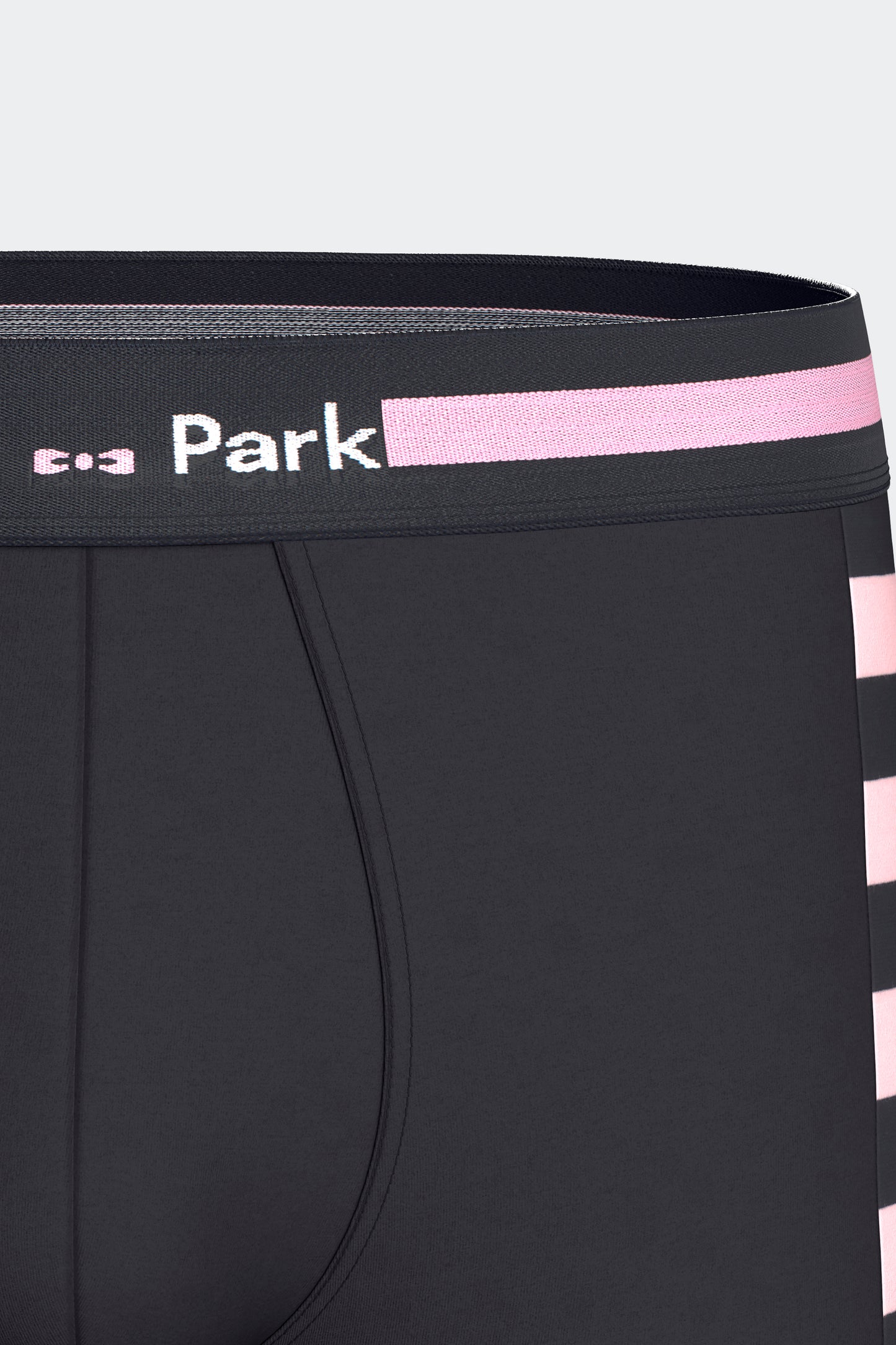 Lot de 2 boxers en jersey de coton stretch marine et rose