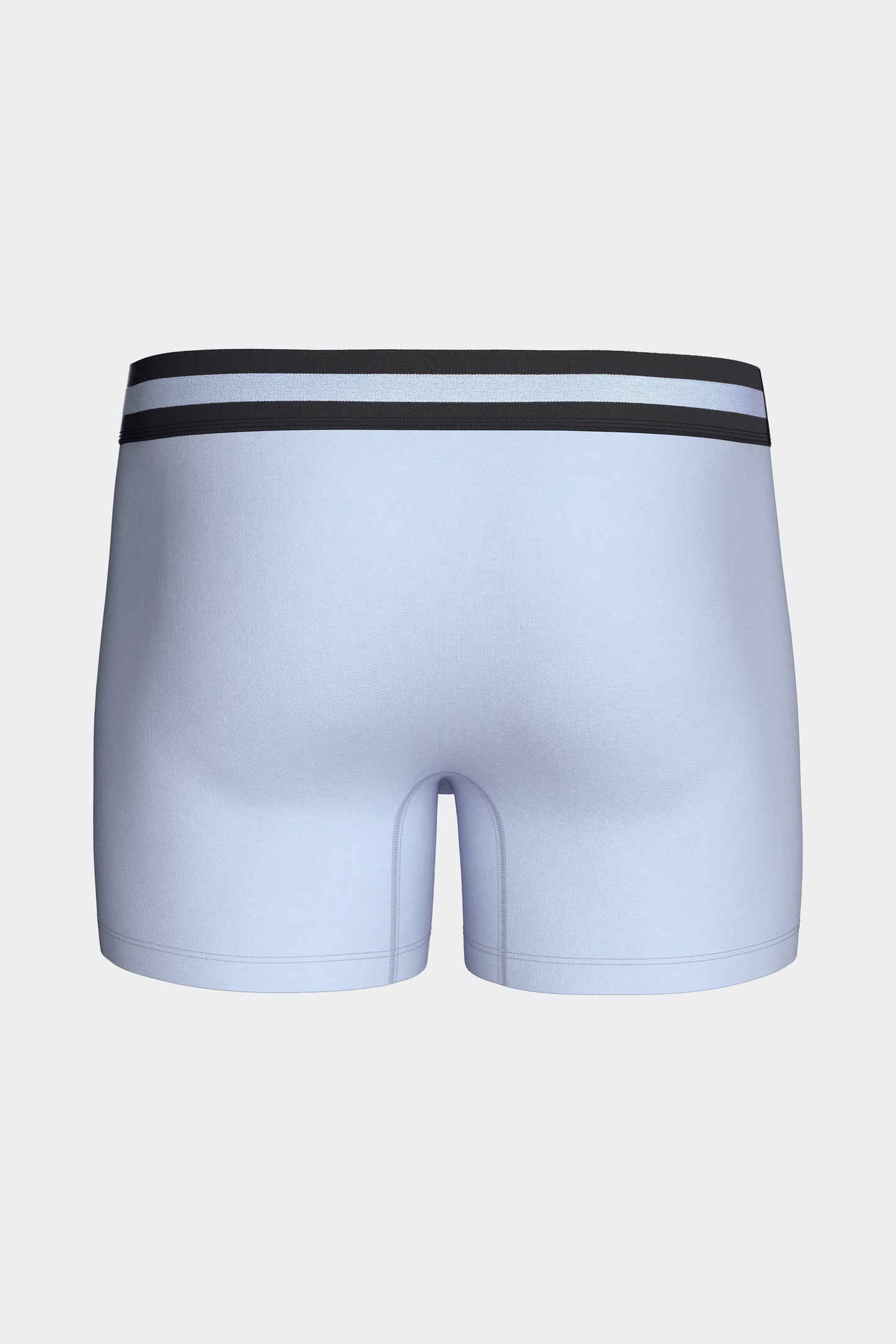 Lot de 3 boxers en jersey de coton stretch unis