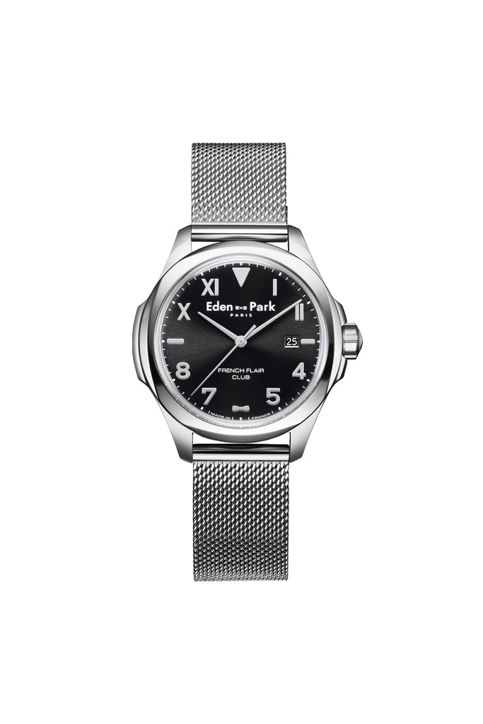 Quartz watch Steel