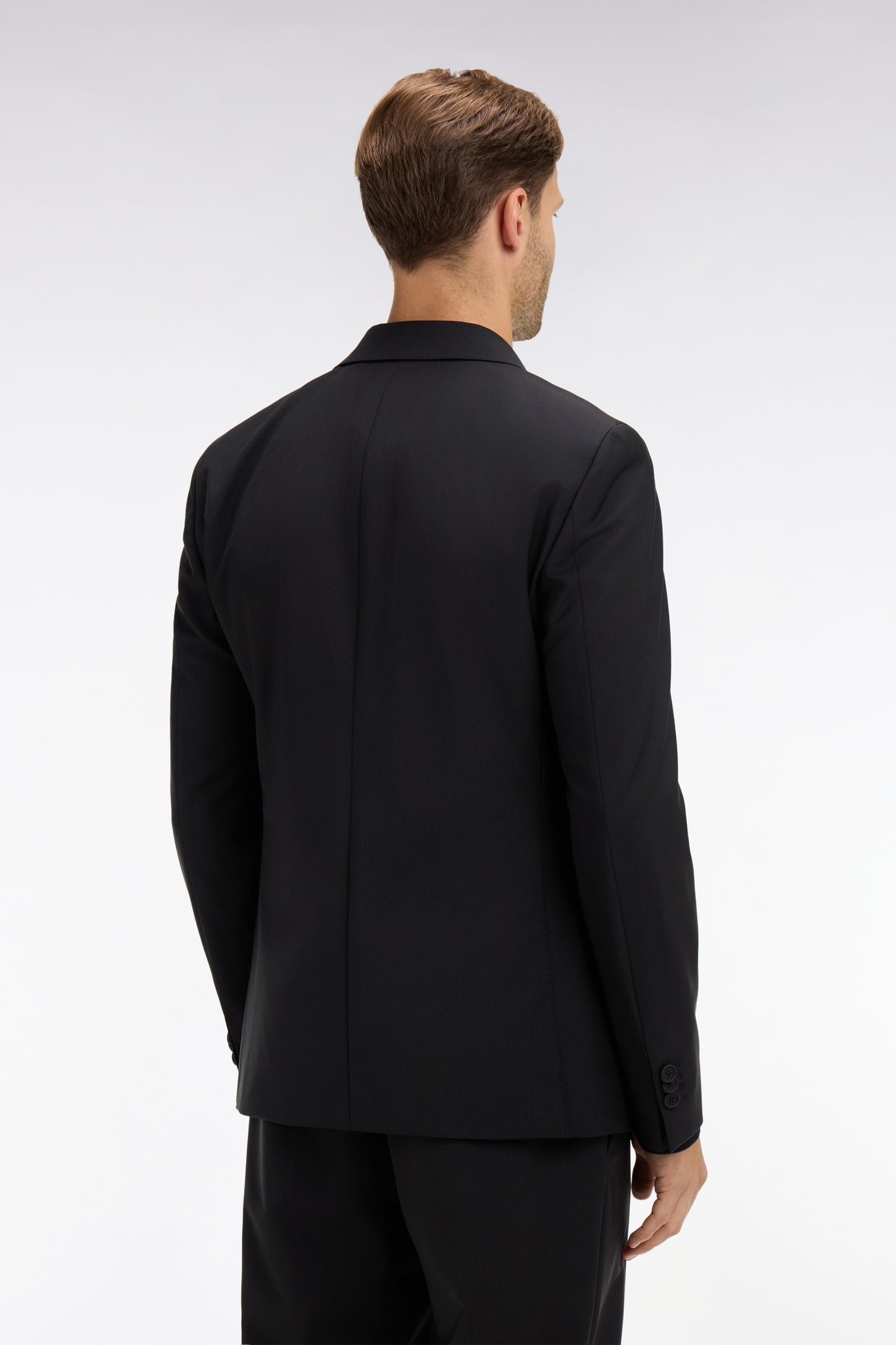 Blazer noir détails noeud en relief