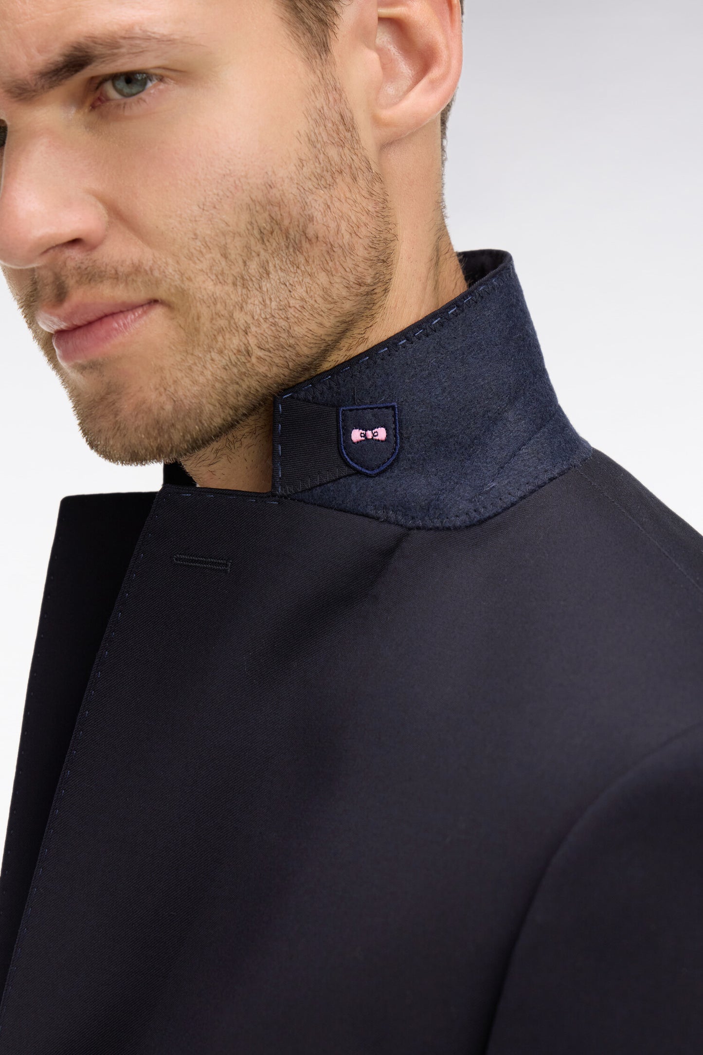 Blazer bleu marine 100 % laine