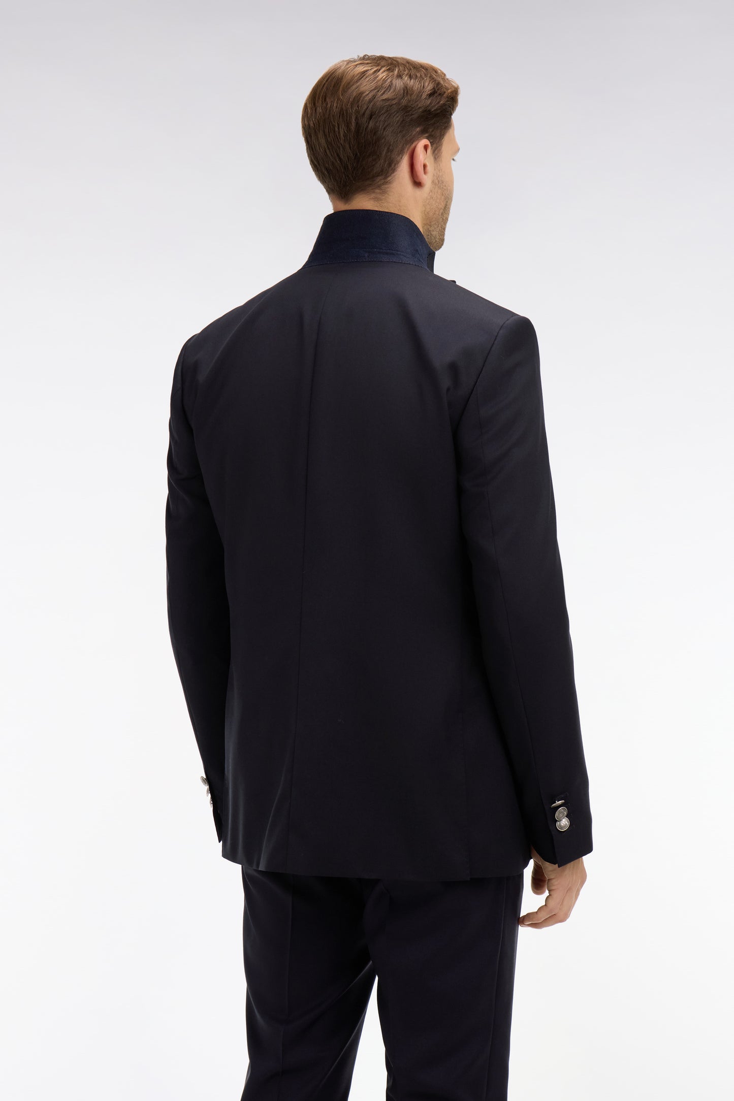 Blazer bleu marine 100 % laine