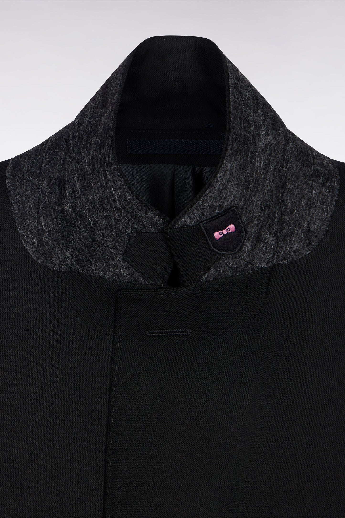 Blazer noir 100 % laine