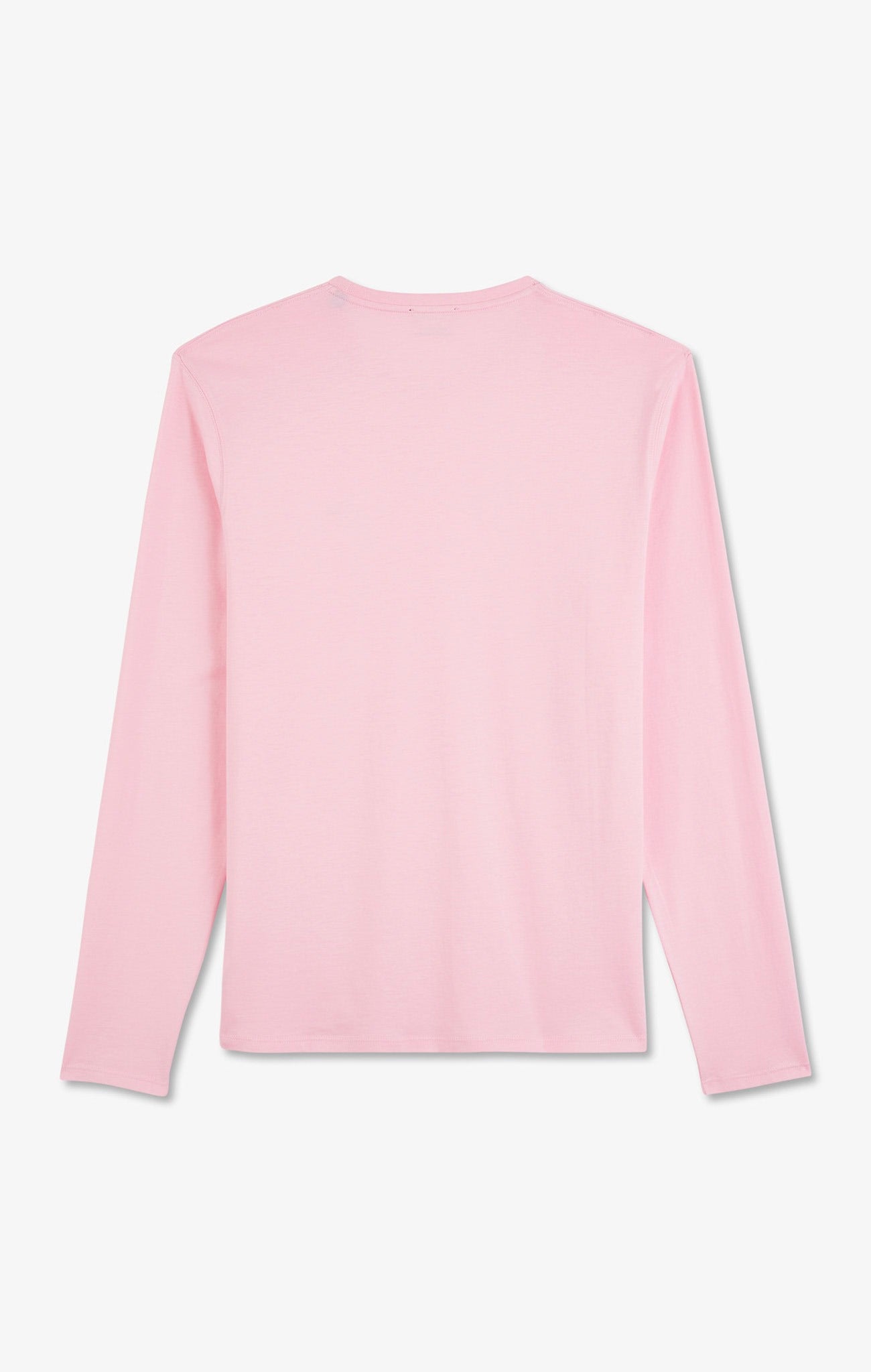 T-shirt rose col V à manches longues - Image 5