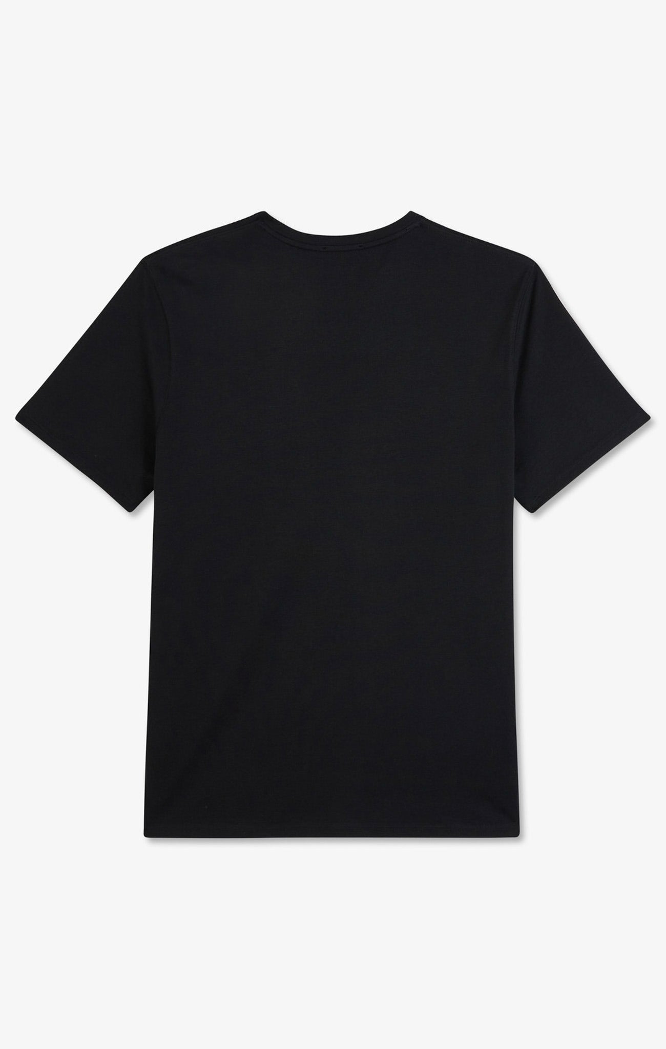 V-neck black light pima cotton t-shirt - Image 4