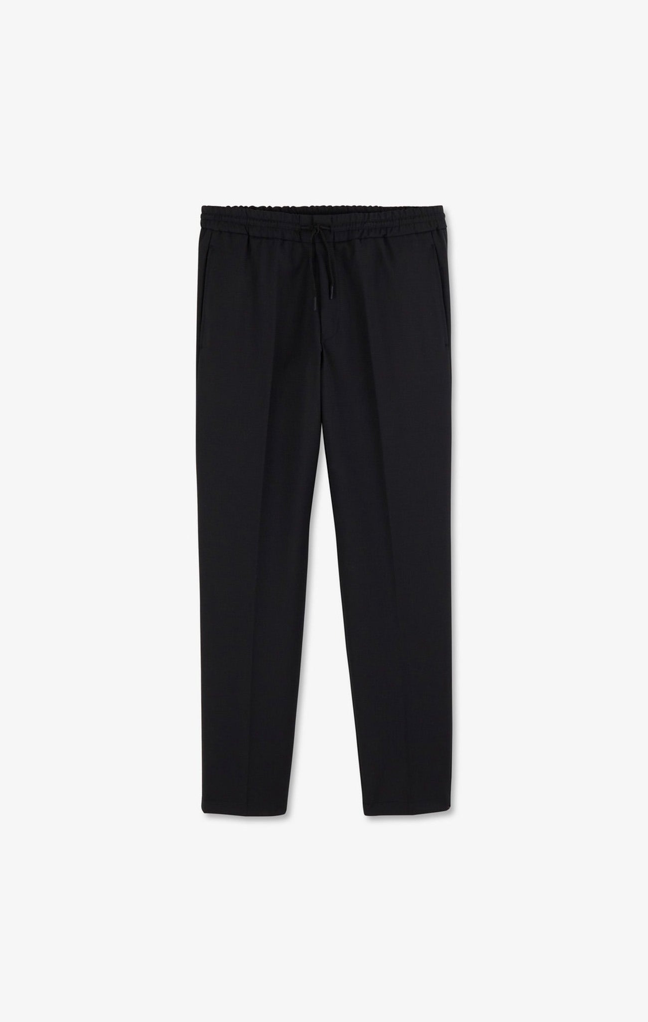 Black trousers with elasticated waist - Image 2