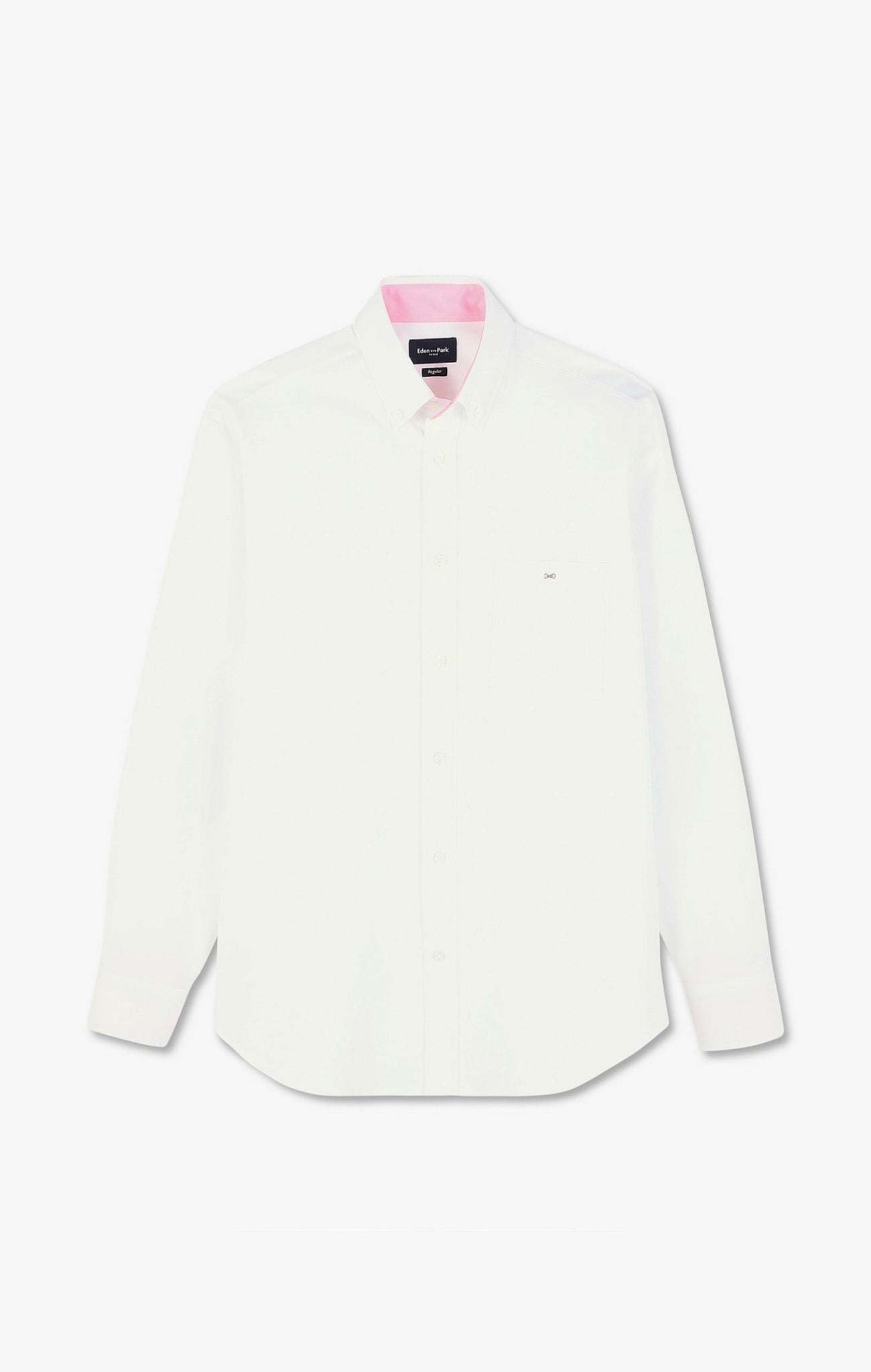 White cotton twill shirt - Image 2