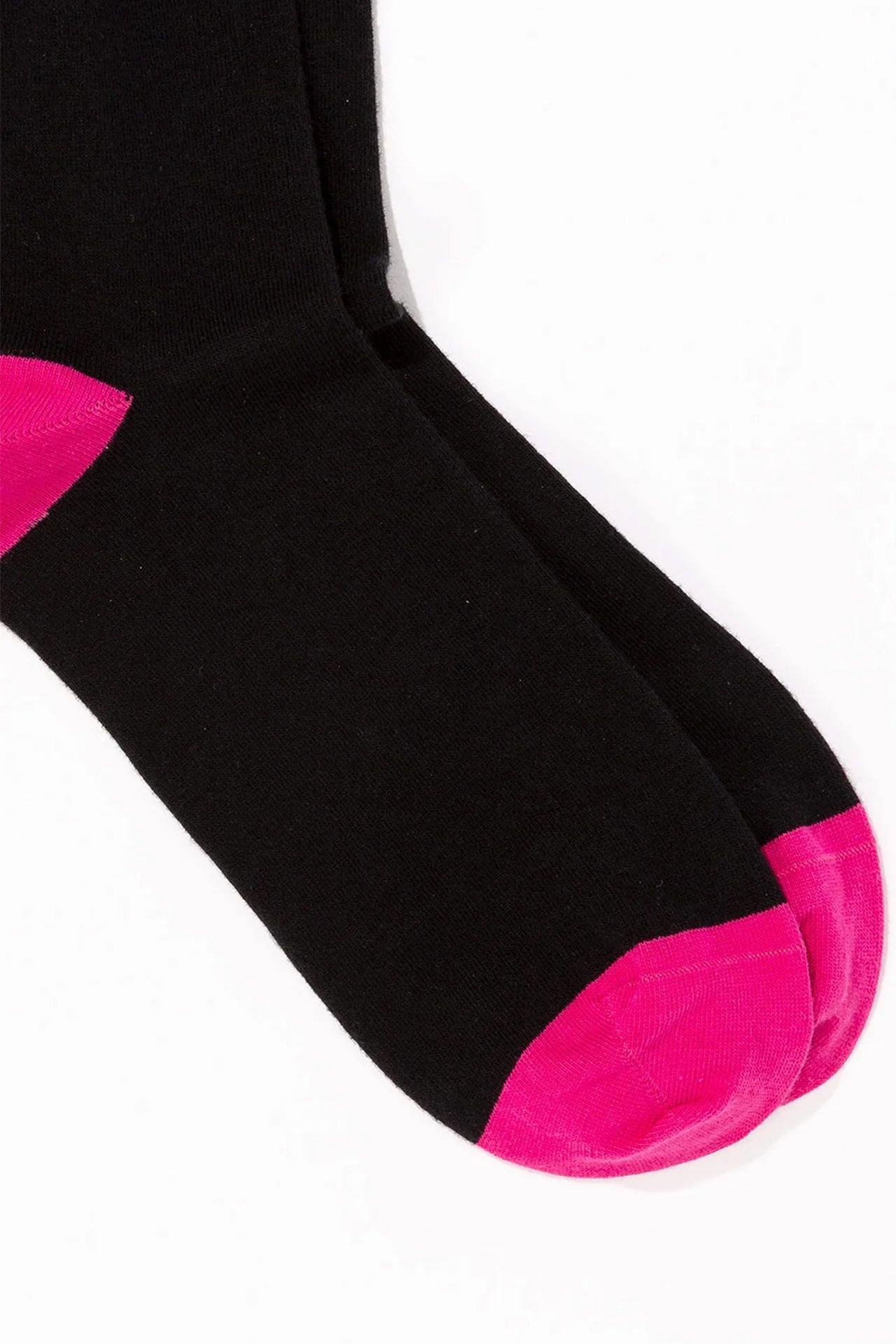 Long black colour-block socks - Image 4