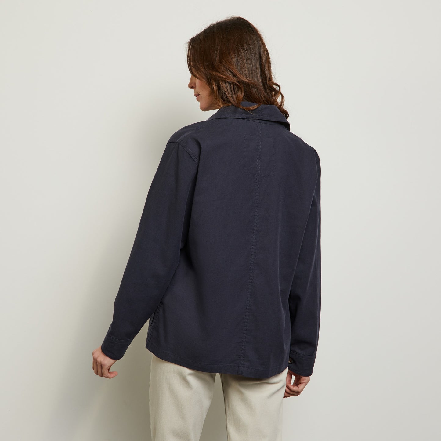 Surchemise bleu foncé