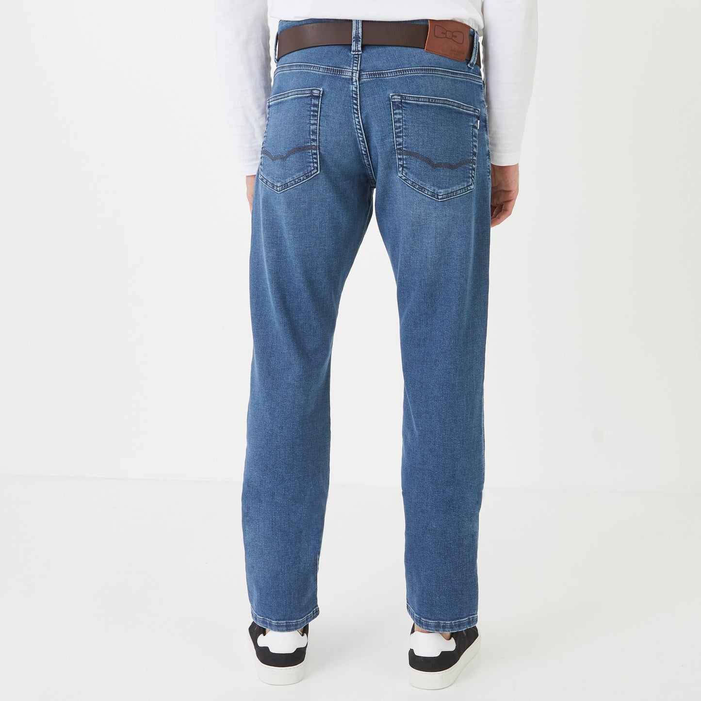 Jean regular bleu foncé