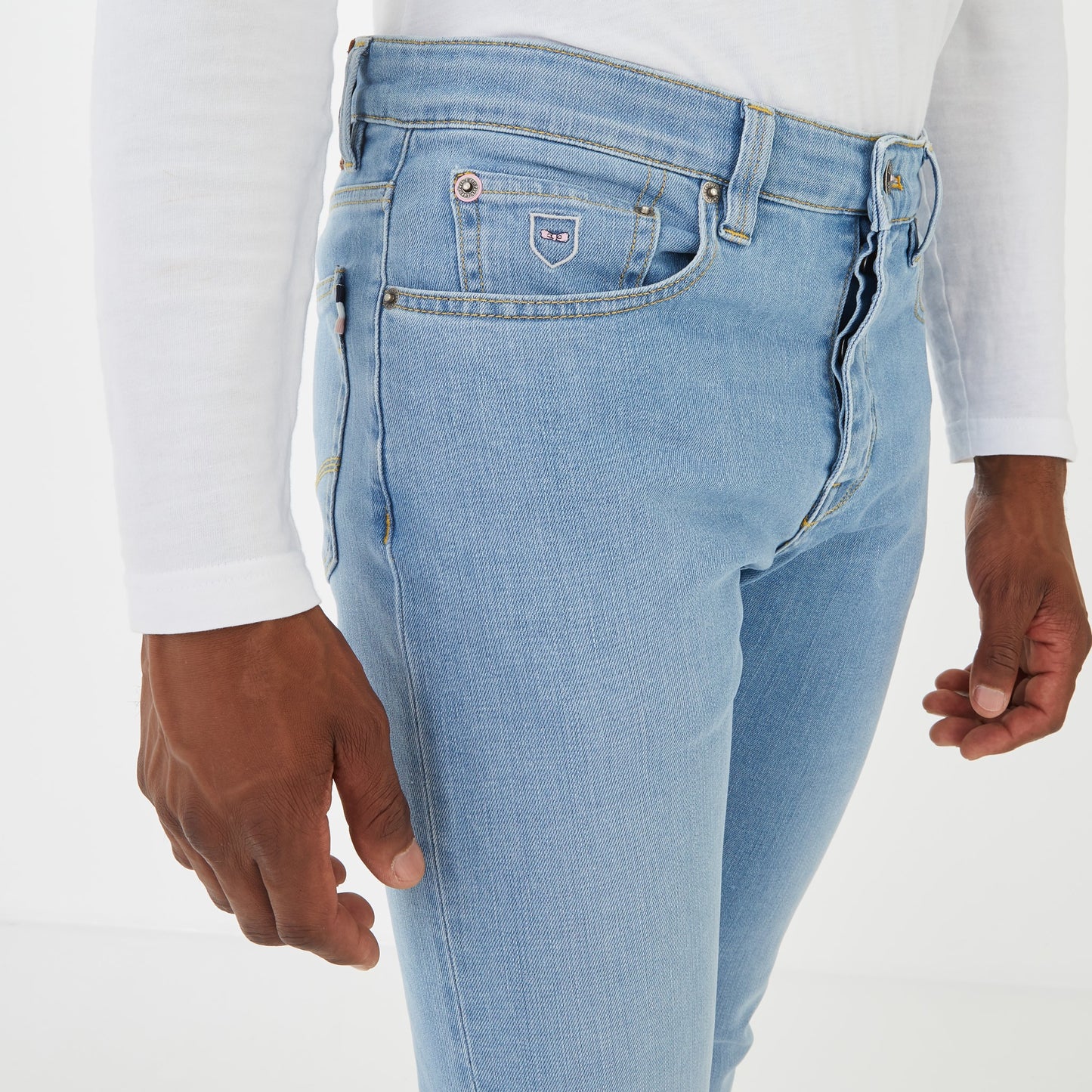 Jean slim bleu