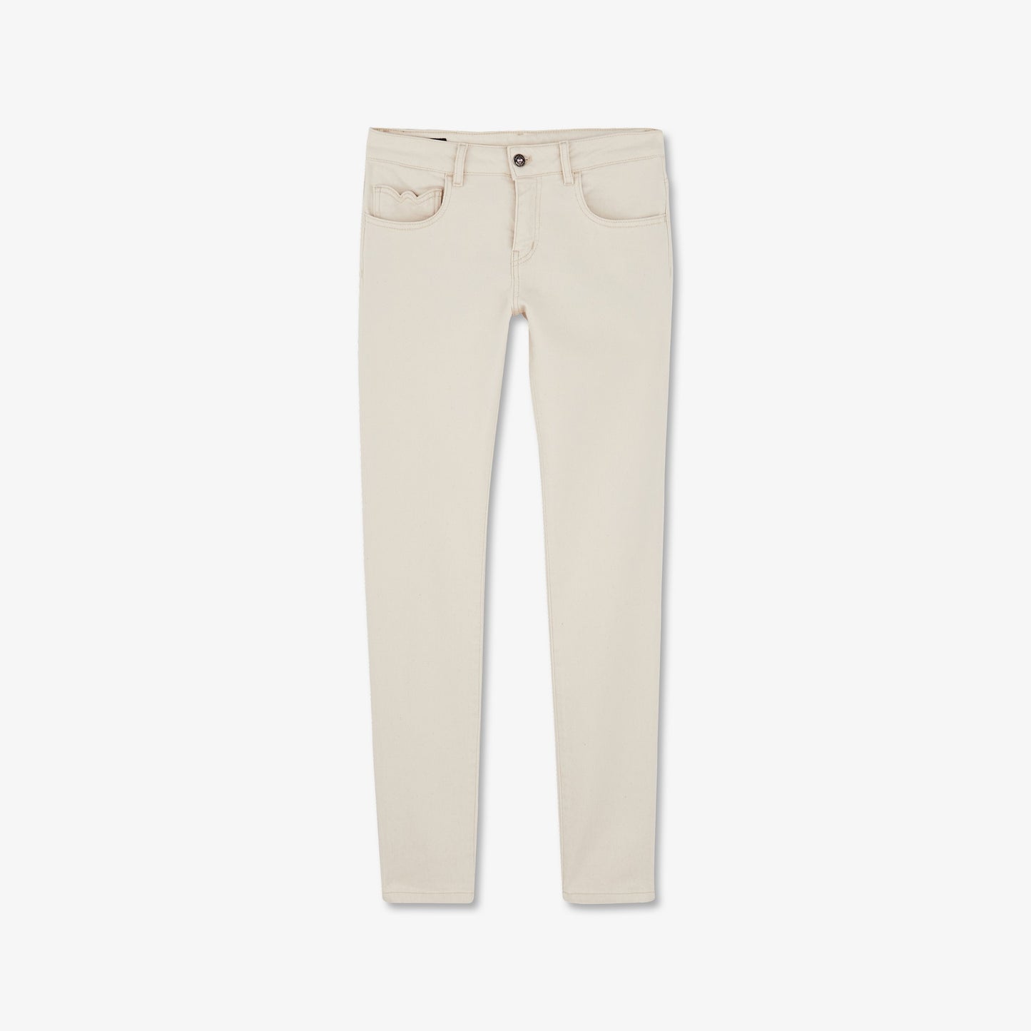 Pantalon blanc en coton