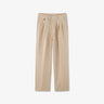 Pantalon à pinces beige