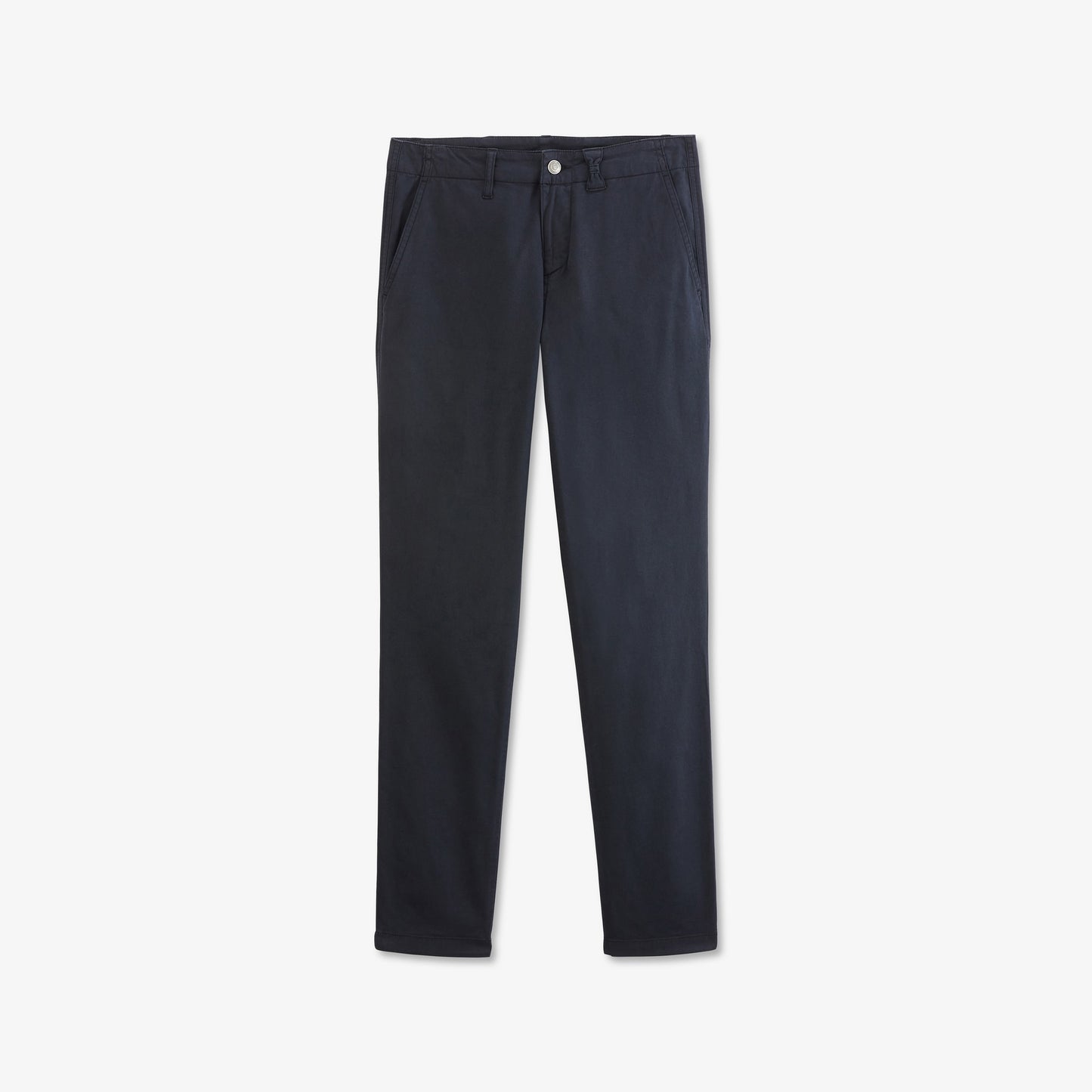 Pantalon bleu marine en coton