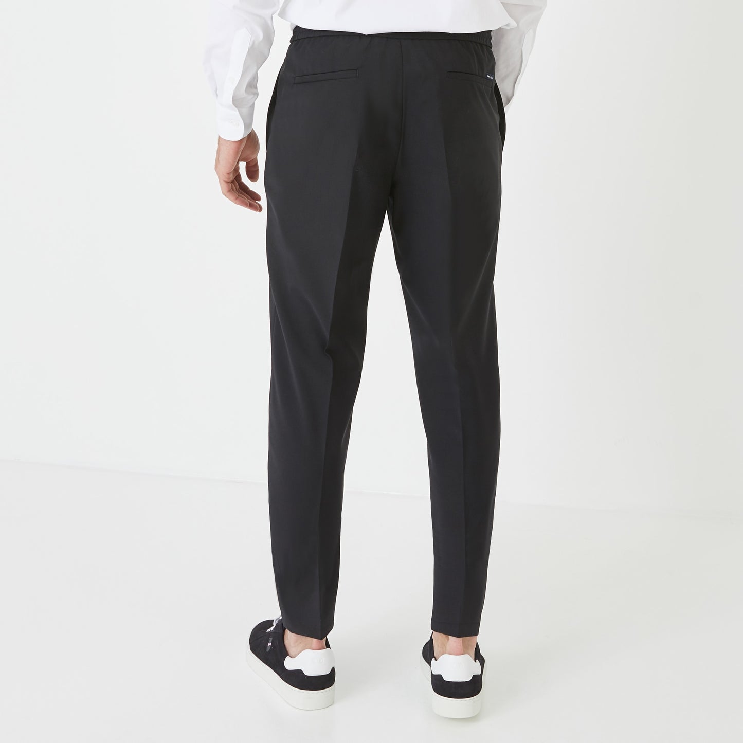 Black suit trousers