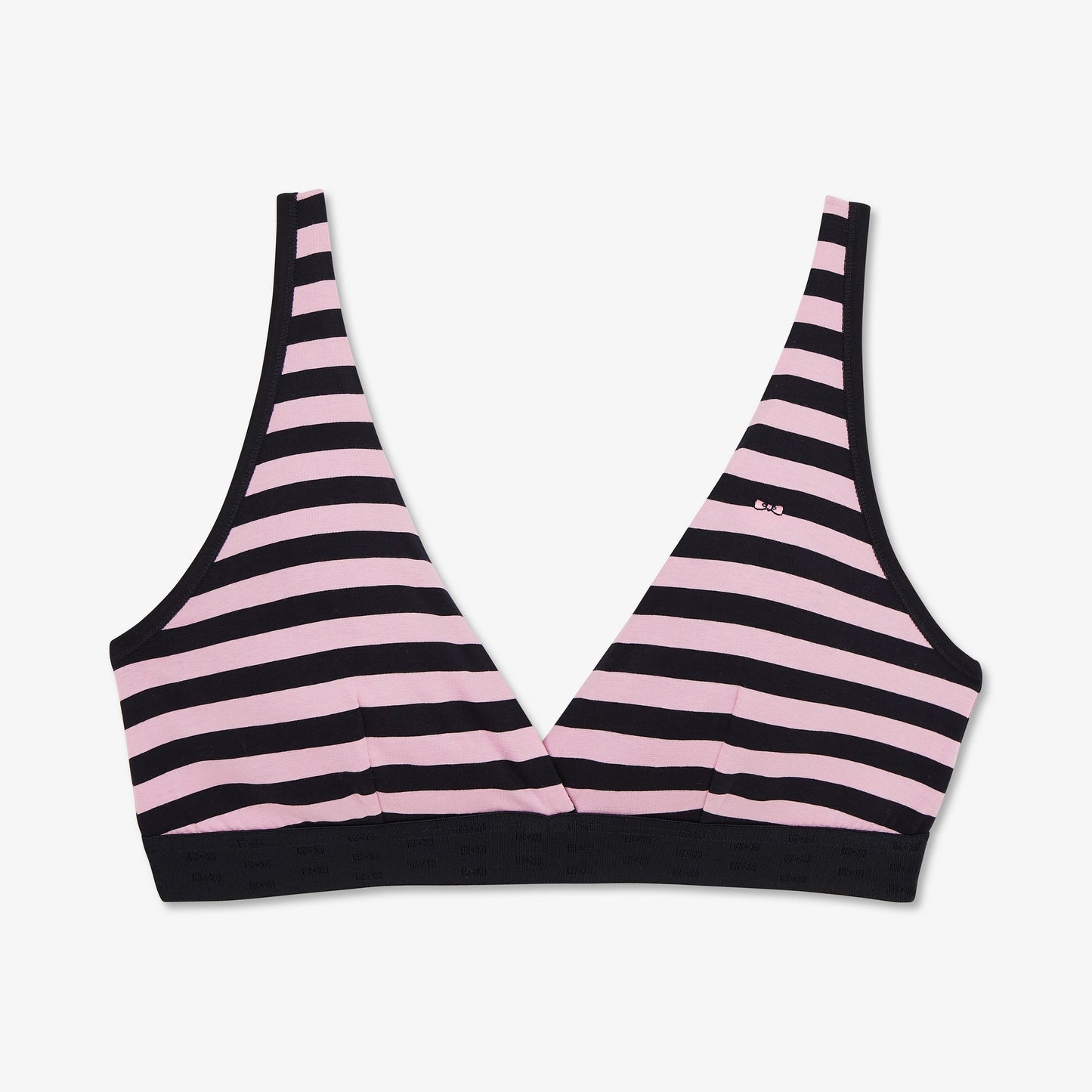 Soutien-gorge triangle rayures