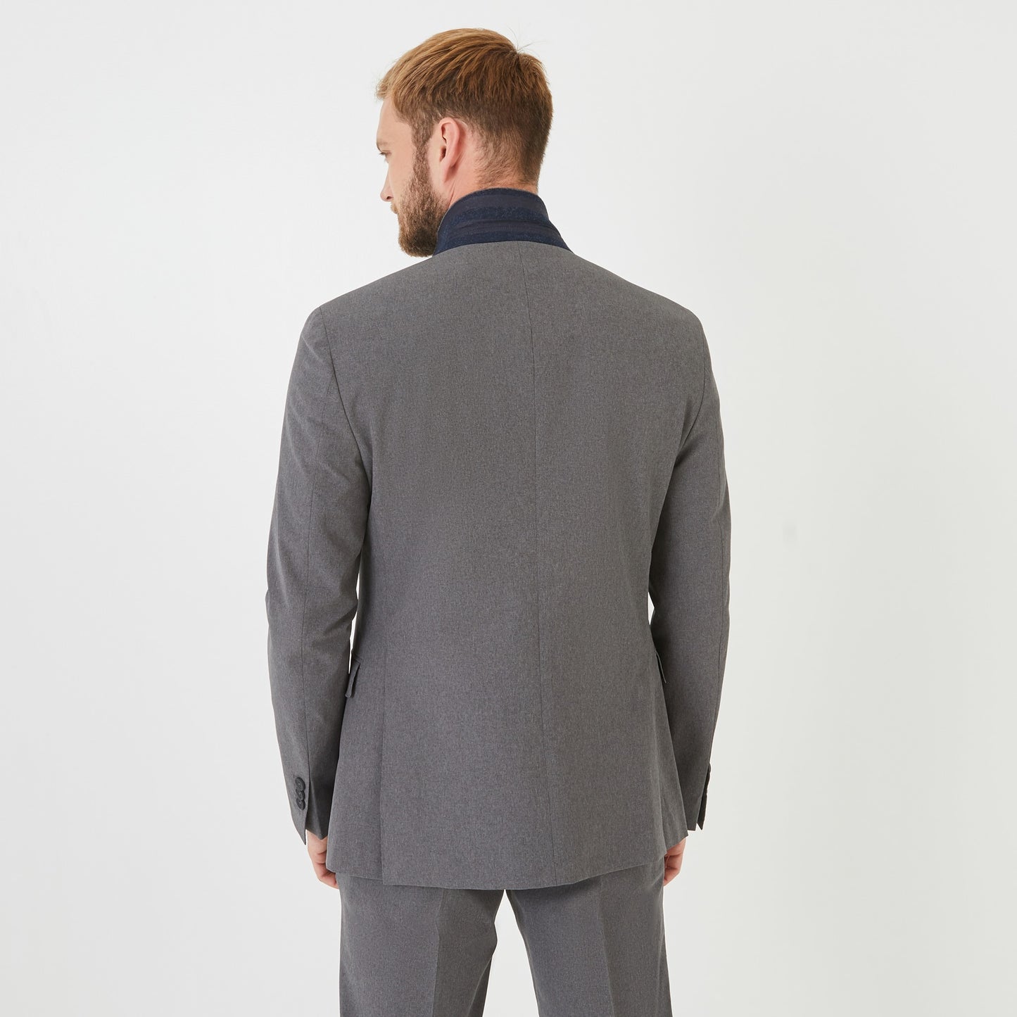 Grey marled blazer