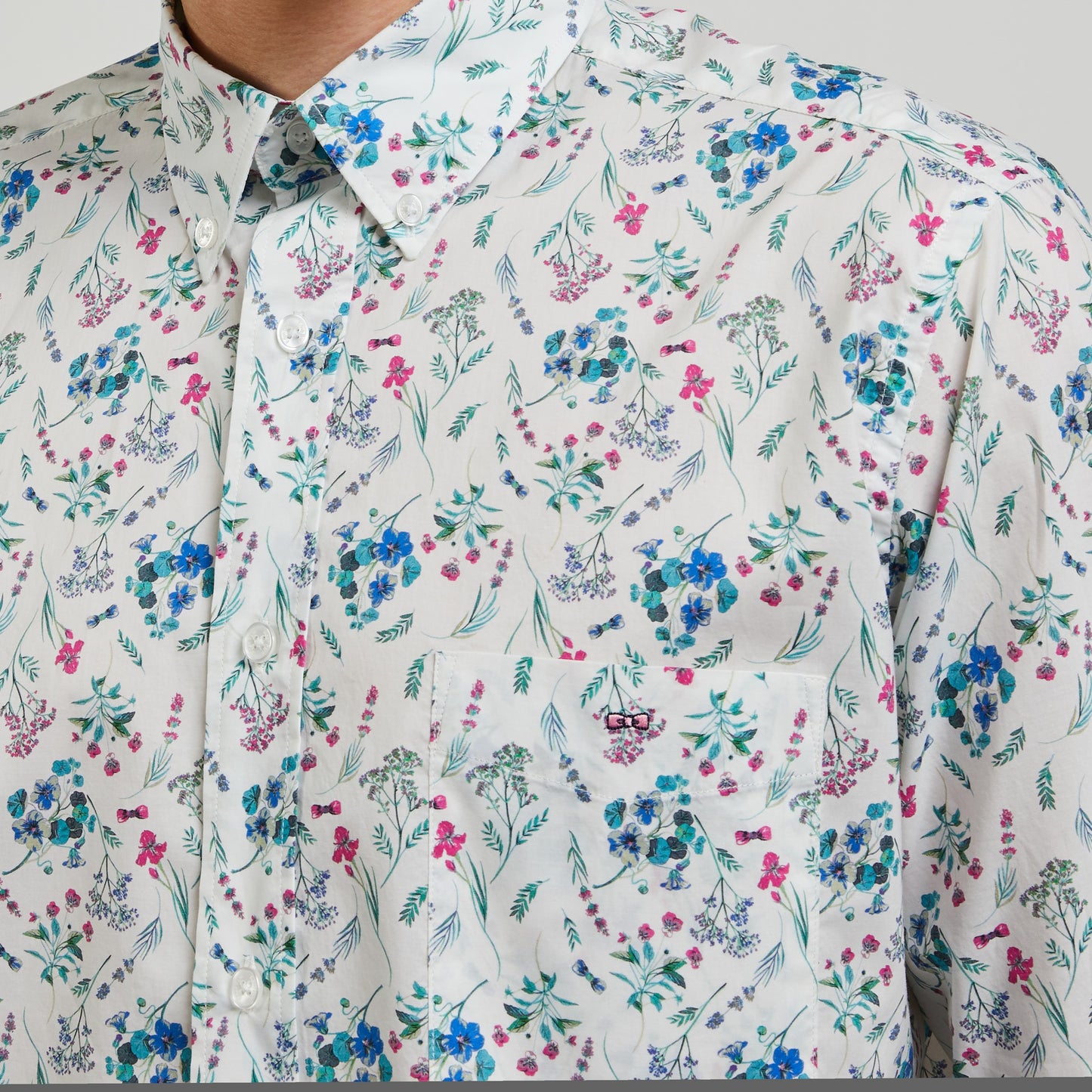Chemise imprimée fleuri