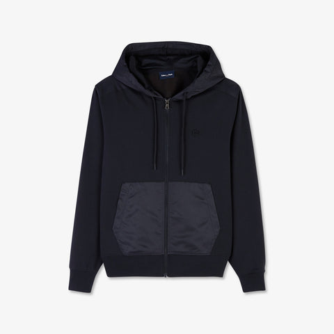 Sweat à capuche zippé noir - Image 2