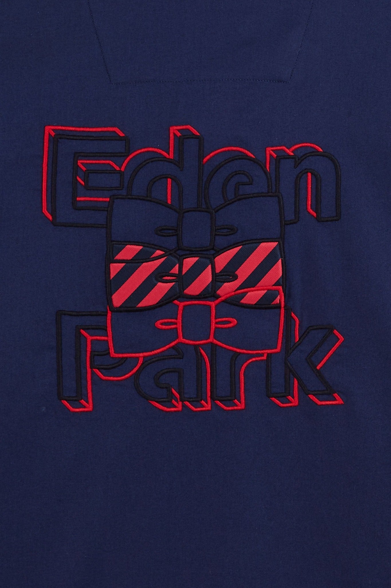 Chemise bleue à broderie Eden Park - Image 9