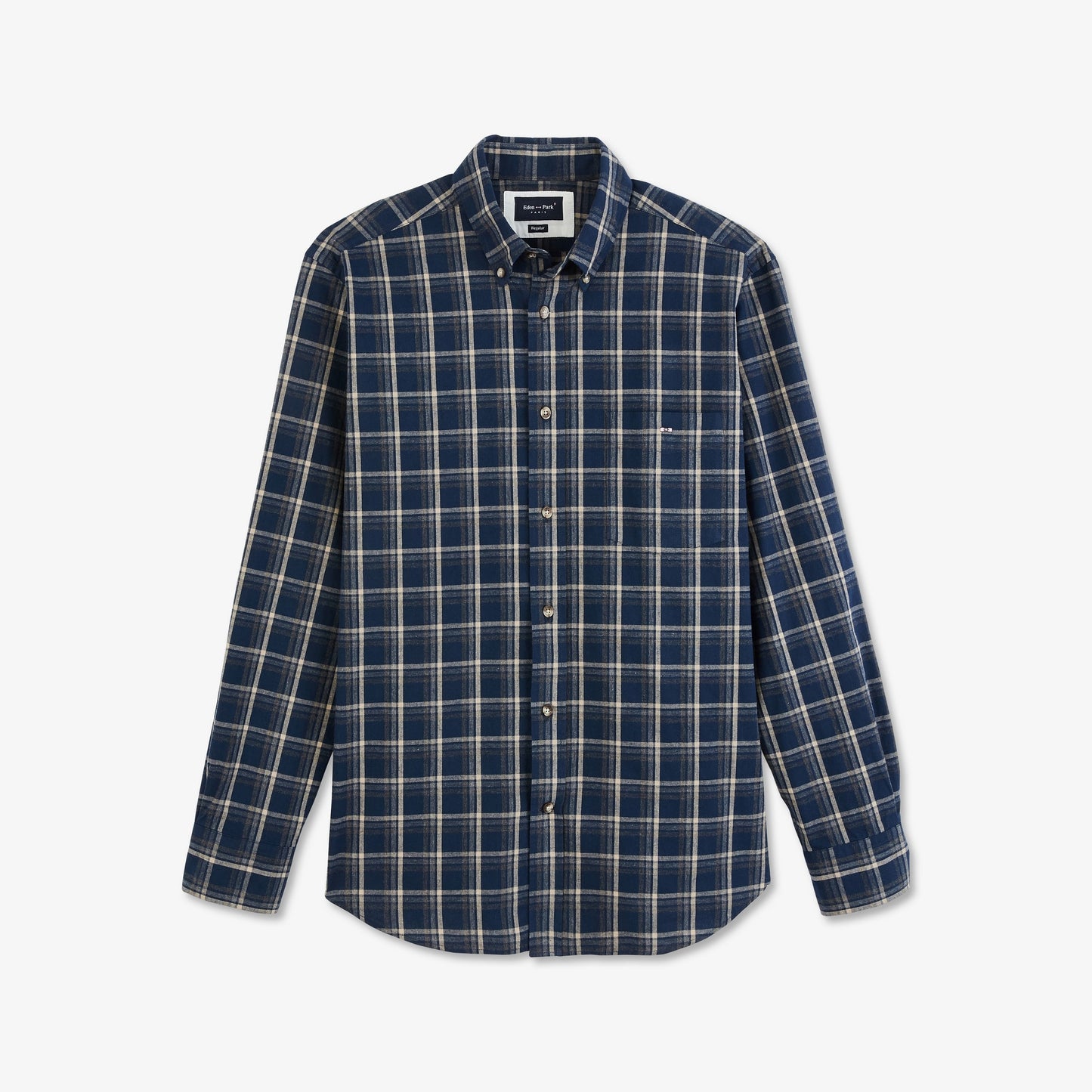 Checked flannel shirt