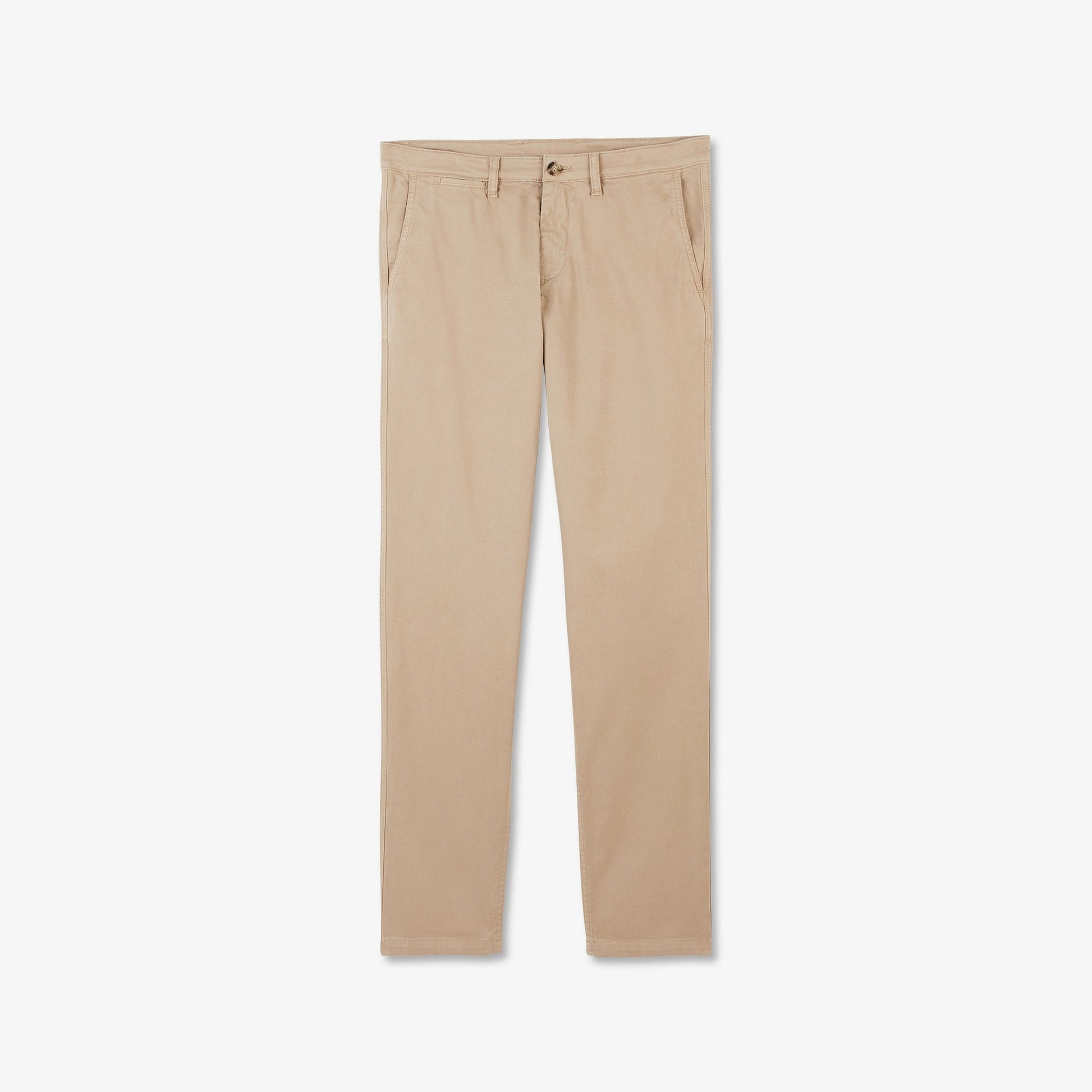 Pantalon beige droit chino