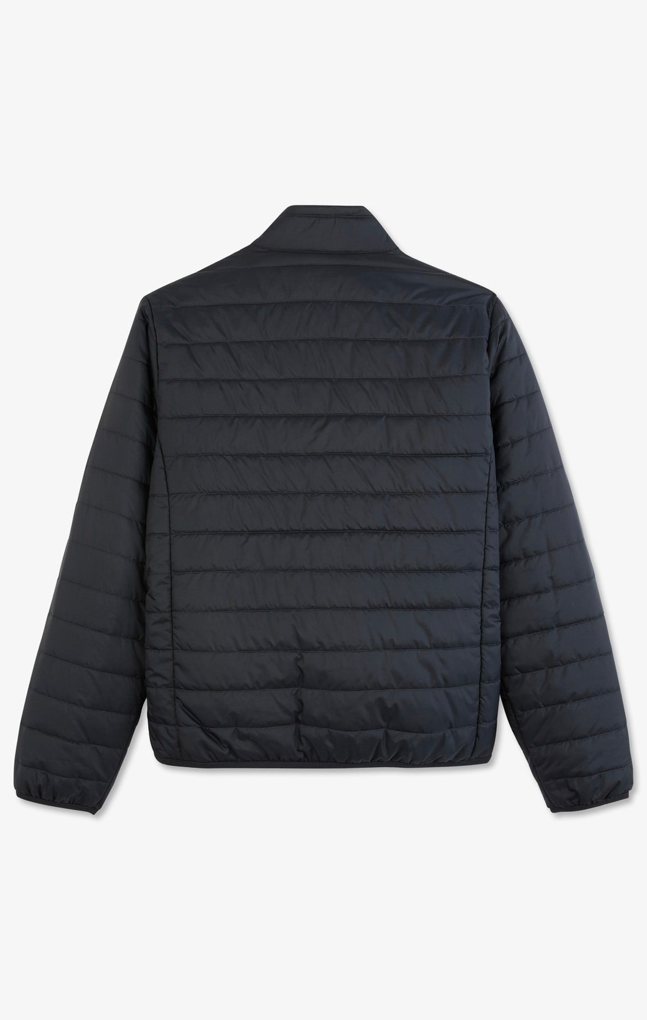 Lightweight, long-sleeved puffa jacket in dark blue - Image 4