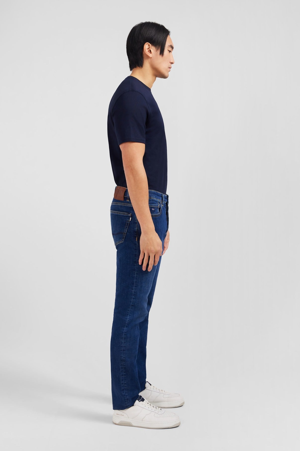 Blue jeans in stretch cotton - Image 5