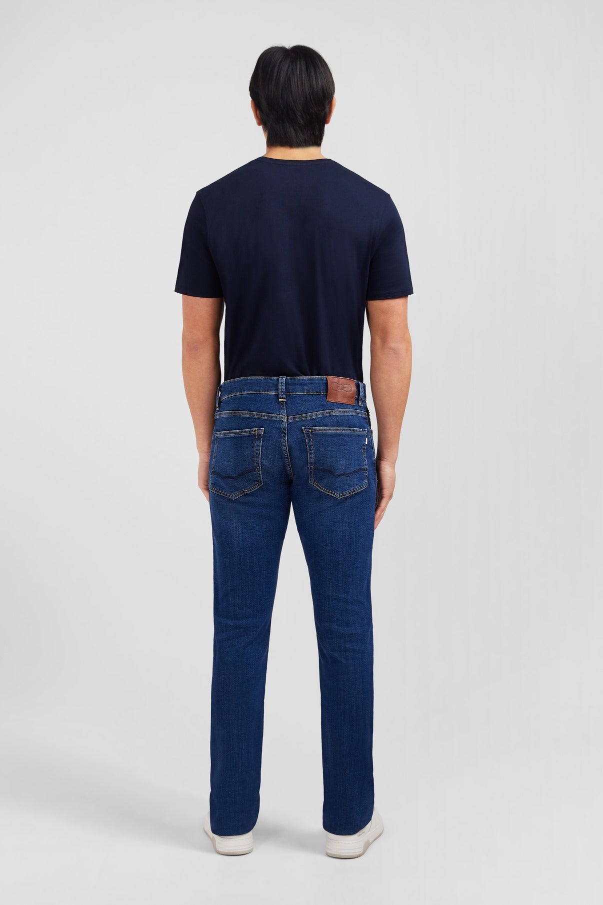 Blue jeans in stretch cotton - Image 3